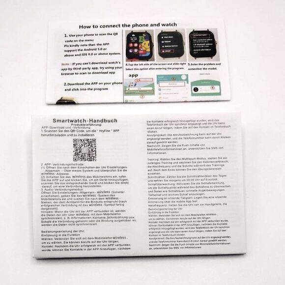 Pink Smartwatch Stainless Steel for Android or Apple Fitness Sleep Heart Tracker - Picture 10 of 10